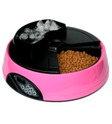 фото Автокормушка для собак и кошек Feed-Ex PF1 розовая (57048)