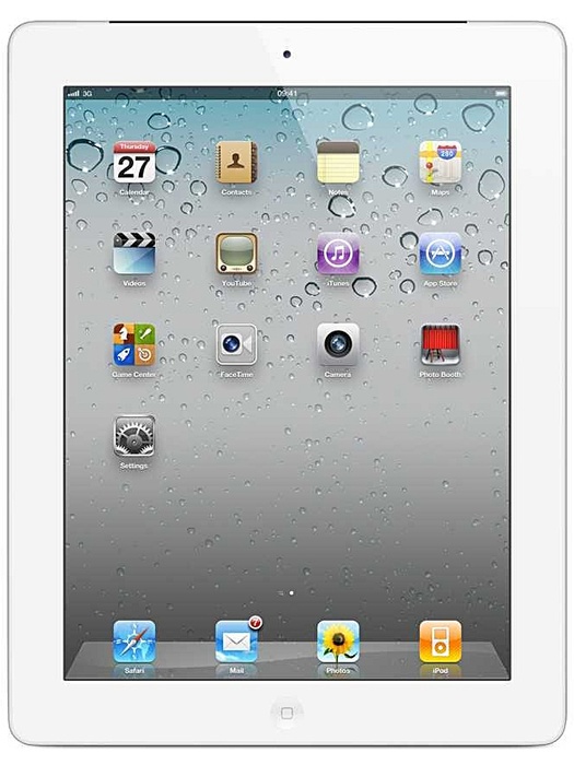 фото Apple iPad 2 64Gb Wi-Fi + 3G (Белый/White)