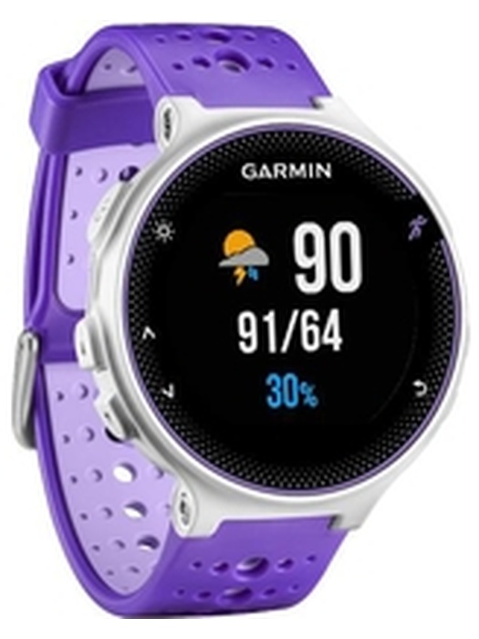 фото Garmin Forerunner 230 Purple & White Bundle