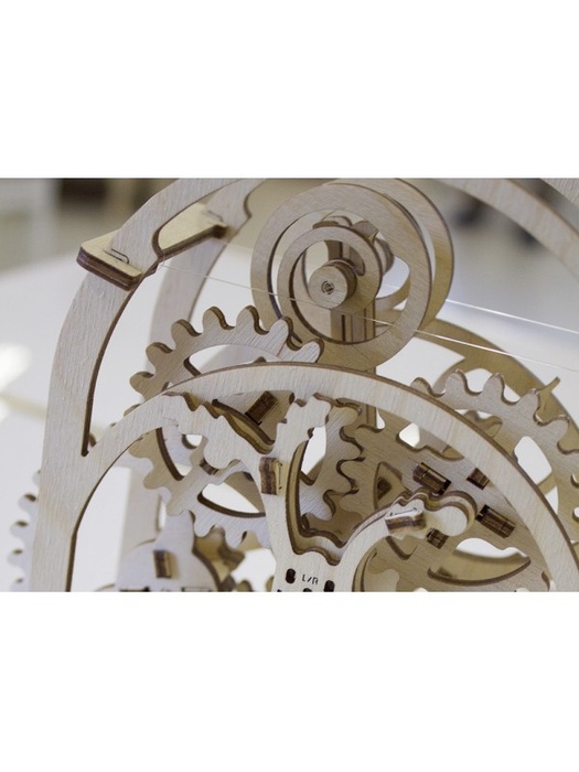 фото  3D деревянный конструктор UGEARS Таймер-секундомер на 20 минут