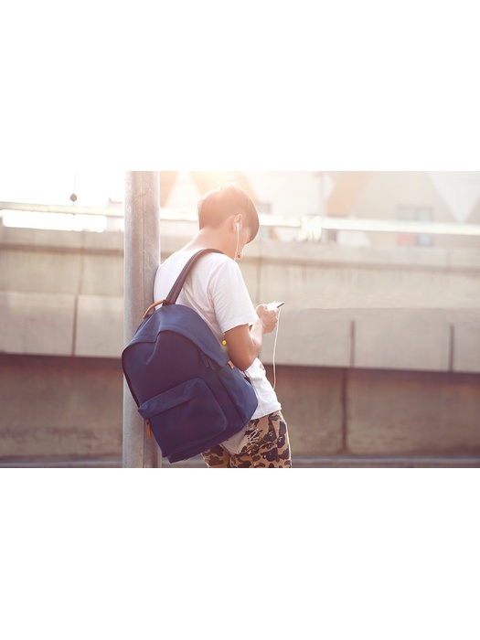 фото Рюкзак Xiaomi Simple College Wind Shoulder Bag Blue