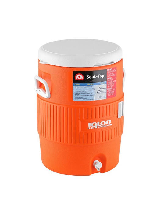 фото Изотермический контейнер Igloo 10 Gallon Seat Top Orange