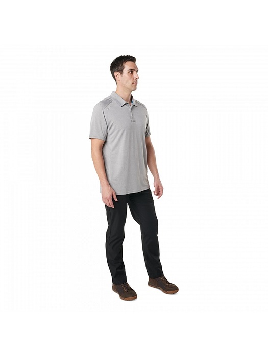 фото Поло 5.11 Tactical PARAMOUNT S/S Heather Grey (016)
