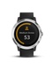 фото Garmin VIVOACTIVE 3 серебристые с черным ремешком (010-01769-02)