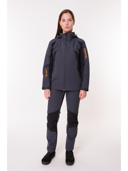 фото Летний женский костюм TRITON REPTIL (SoftShell APEX, серый)