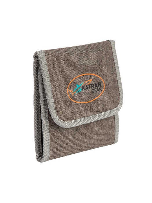 фото Чехол для блесен и приманок KATRAN GEAR Ч-05с (160х145х25 мм) серый