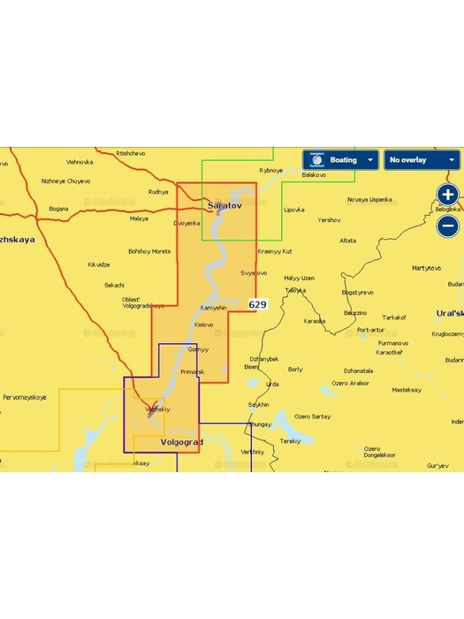 фото Карты Navionics Россия 5G629S2 Саратов - Волгоград