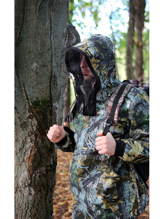 фото Костюм летний Антигнус-Люкс (Смесовая, Тёмный лес) Huntsman