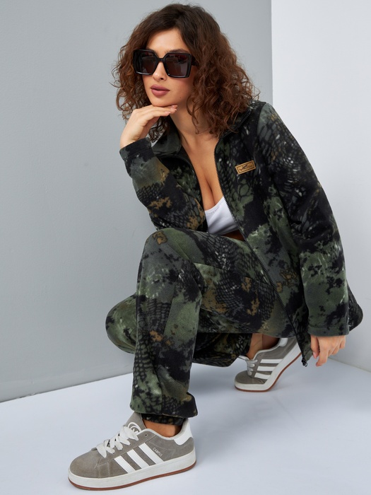 фото Костюм флисовый женский KATRAN ИСКРА (флис, серый КМФ)