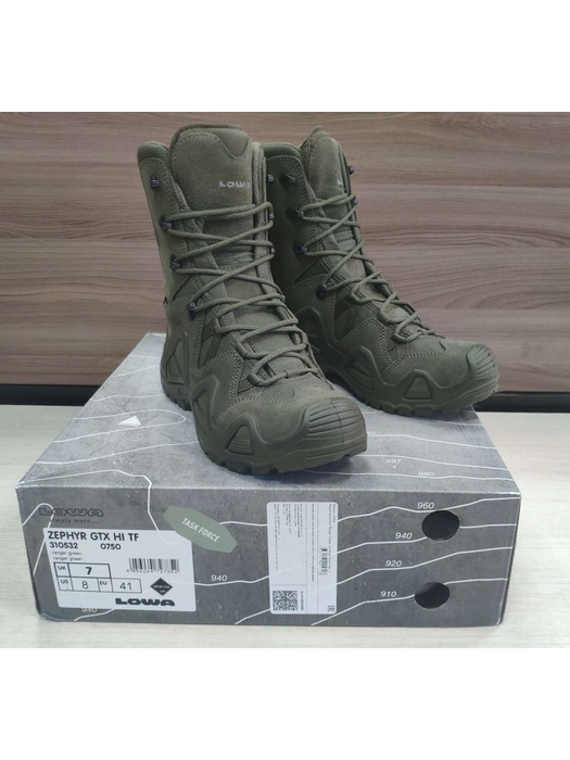 фото Тактические ботинки Lowa ZEPHYR GTX HI TF RANGER GREEN
