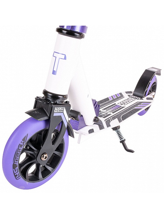 фото Самокат Tech Team TT Jogger 145 (2022) бело-фиолетовый
