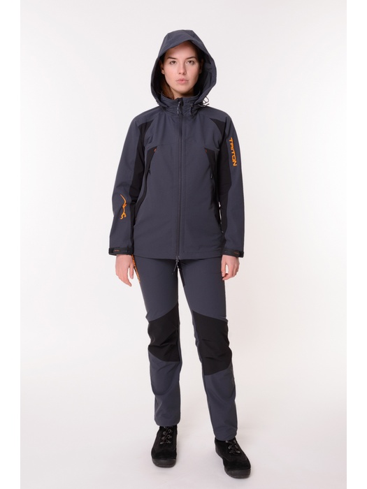 фото Летний женский костюм TRITON REPTIL (SoftShell APEX, серый)