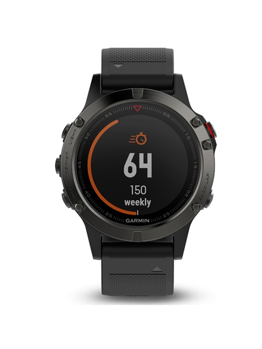 фото Garmin FENIX 5 серые с черным ремешком (010-01688-00)