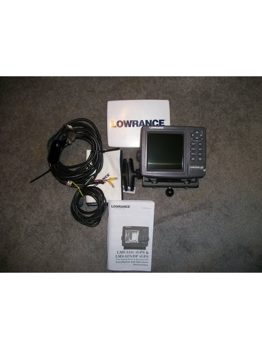 фото Lowrance LMS-522C iGPS с датчиком 200 КГц