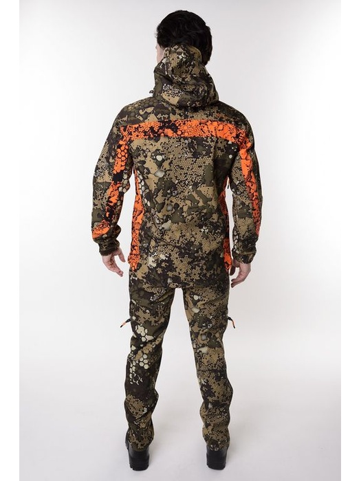 фото Демисезонный костюм для охоты и рыбалки TRITON ХАМЕЛЕОН PRO -5° (Софтшелл, бежевый/оранжевый)