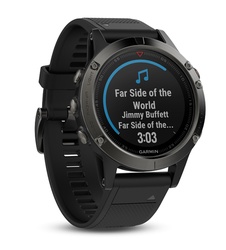 фото Garmin FENIX 5 серые с черным ремешком (010-01688-00)