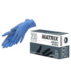 фото Перчатки одноразовые нитриловые MATRIX Perfect Nitril 100 пар (200 шт)