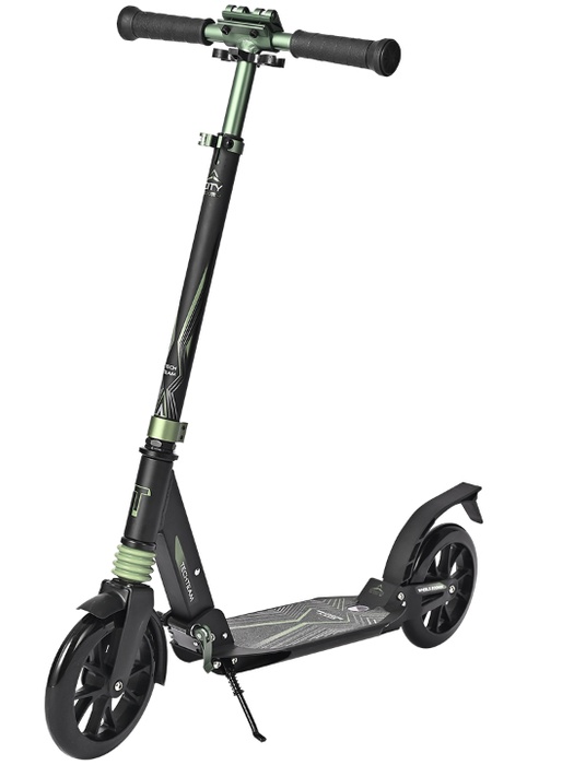 фото Самокат TechTeam City Scooter 2022 зеленый