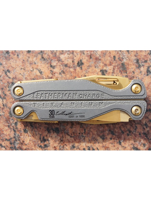 фото Leatherman Charge TTi с позолотой (24к)