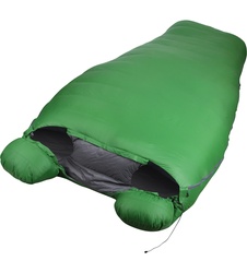 фото Спальный мешок СПЛАВ Tandem Comfort (зеленый, пуховый)