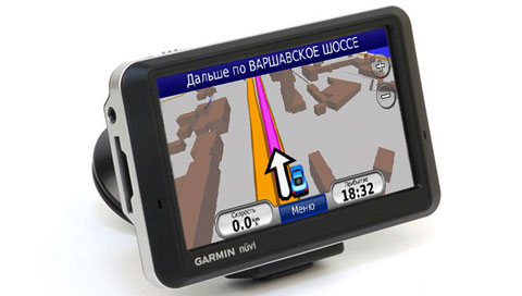 Отображение пробок в GPS навигаторах Garmin, передаваемых при помощи ТМС модуля.