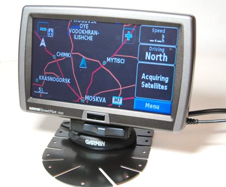 Установка Garmin StreetPilot 7200