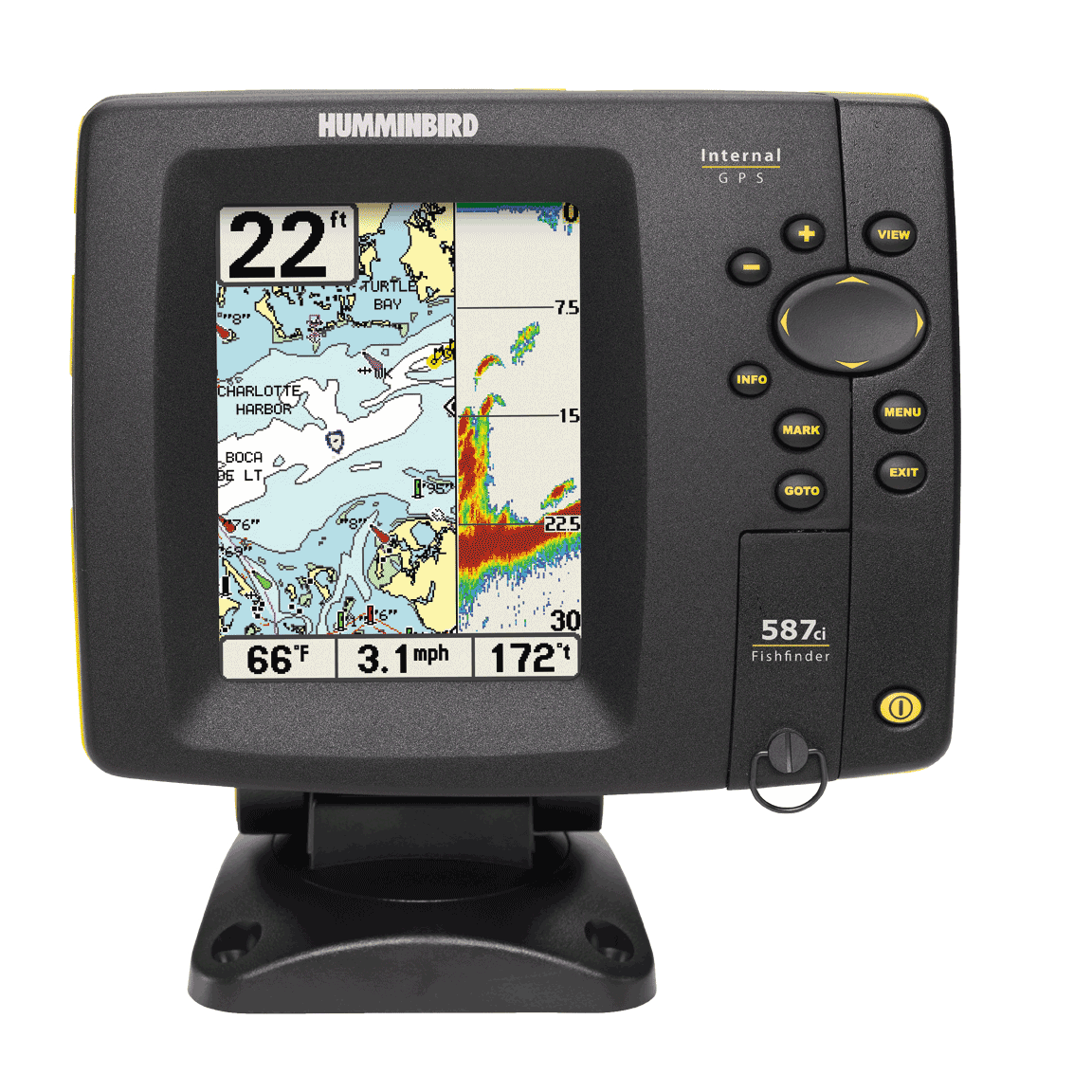 Продажа картплоттера Humminbird 587ci HD Combo. Купить картплоттер