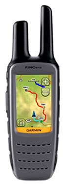 Портативный GPS навигатор Garmin Rino 610 купить навигатор Портативный ...