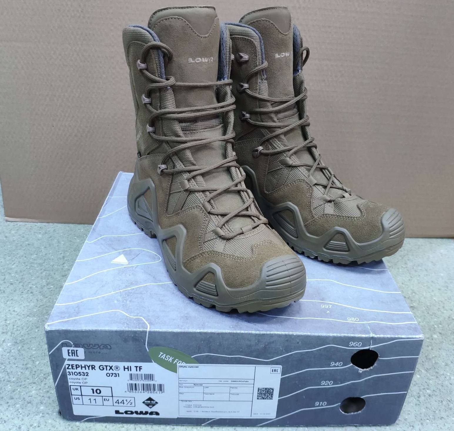 Lowa ZEPHYR GTX HI TF Coyote OP 
